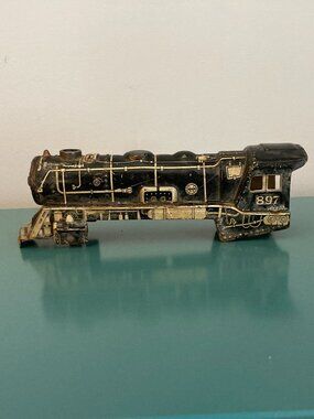Vintage Rare Marx Toys New York Central 897 Train Engine Locomotive BODY ONLY